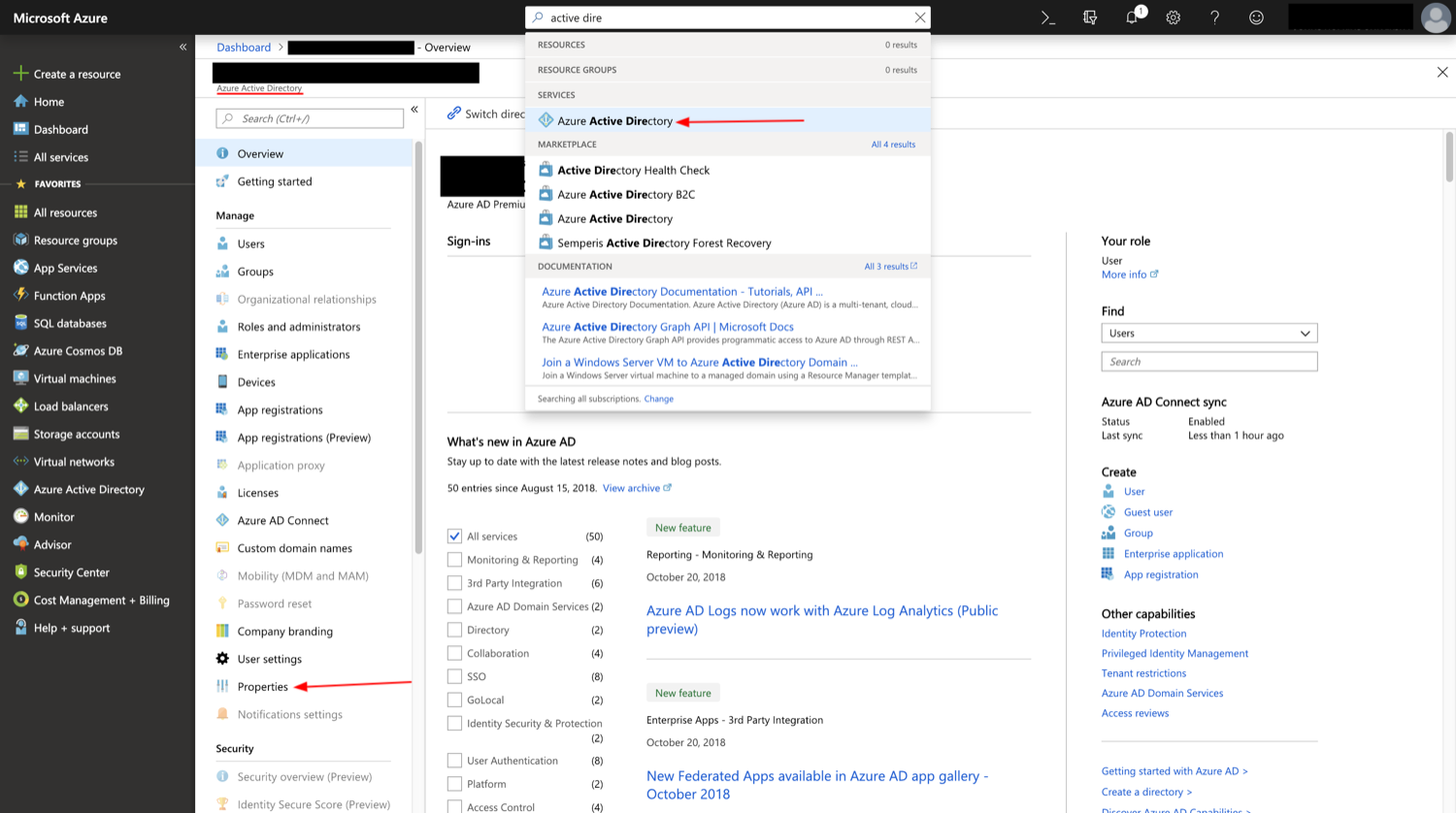 Azure Directory 1